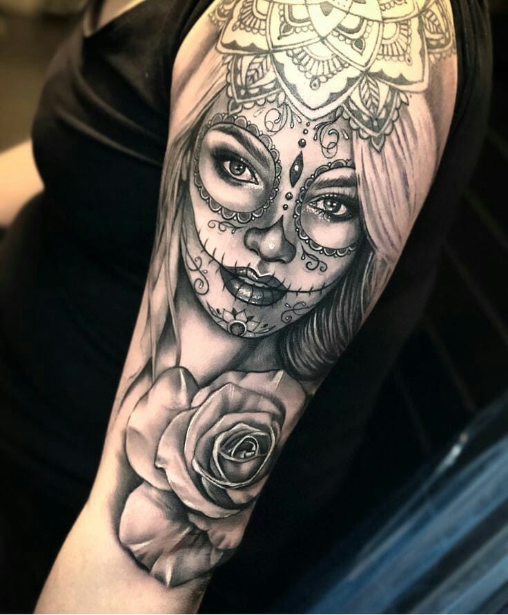 Você conhece o significado da tatuagem de catrina? - Blog Tattoo2me