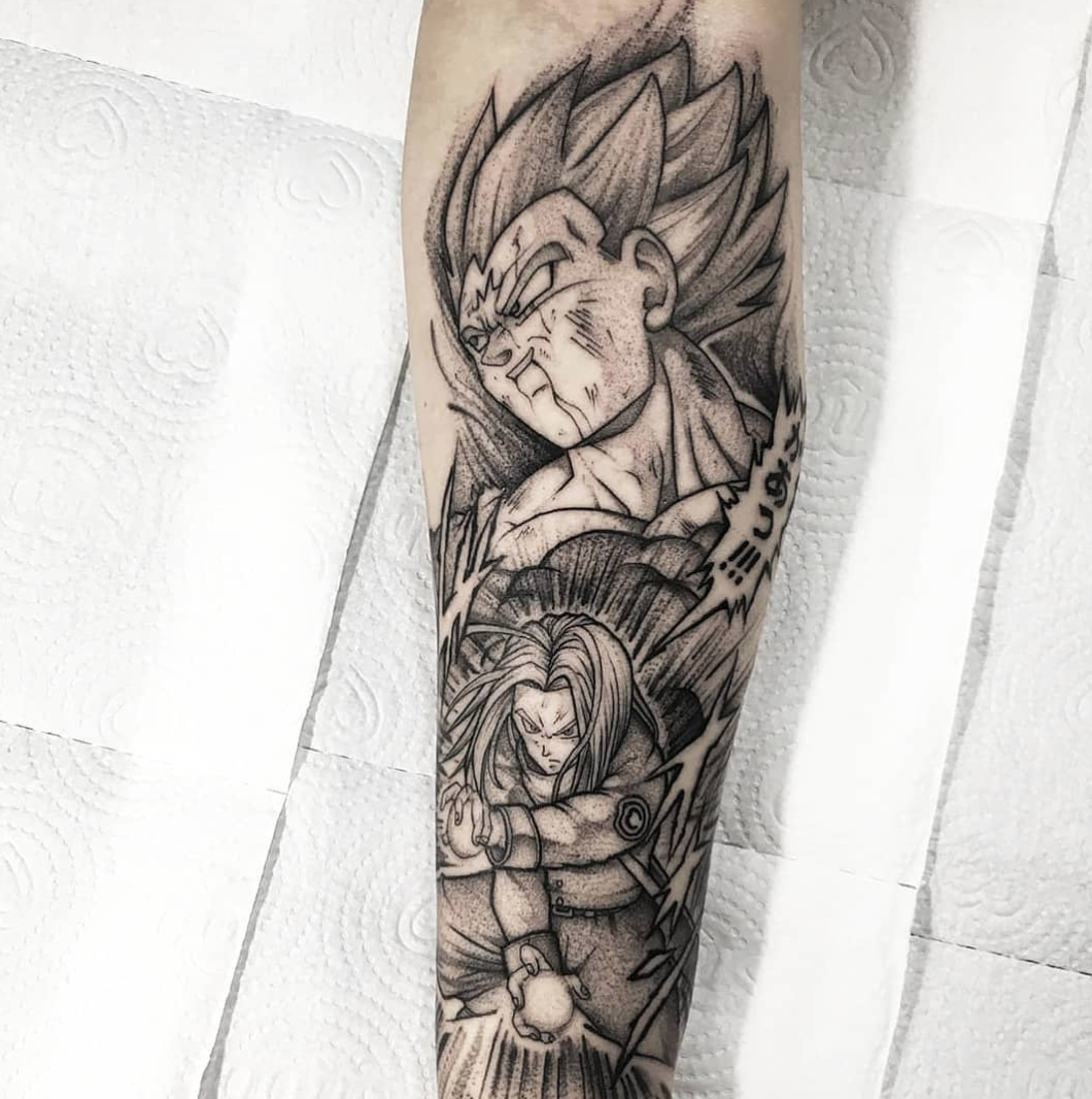 Majin Vegeta, Dragon Ball Z  Tatuagens de anime, Vegeta desenho, Desenhos  para tatuagem