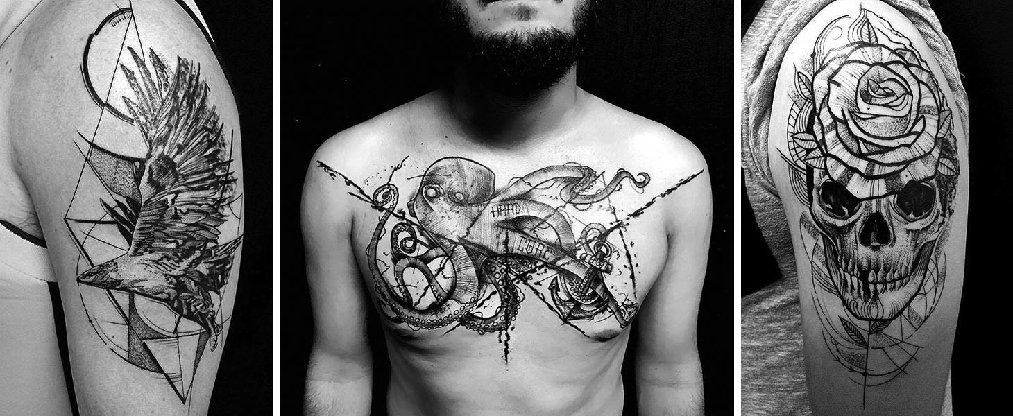Nunca desista de seus sonhos! . . . . . . . #tattoo #tatuagem #ink #tattoos  #inked #tattoo2me #tattooed #art #brasil #blackwork…