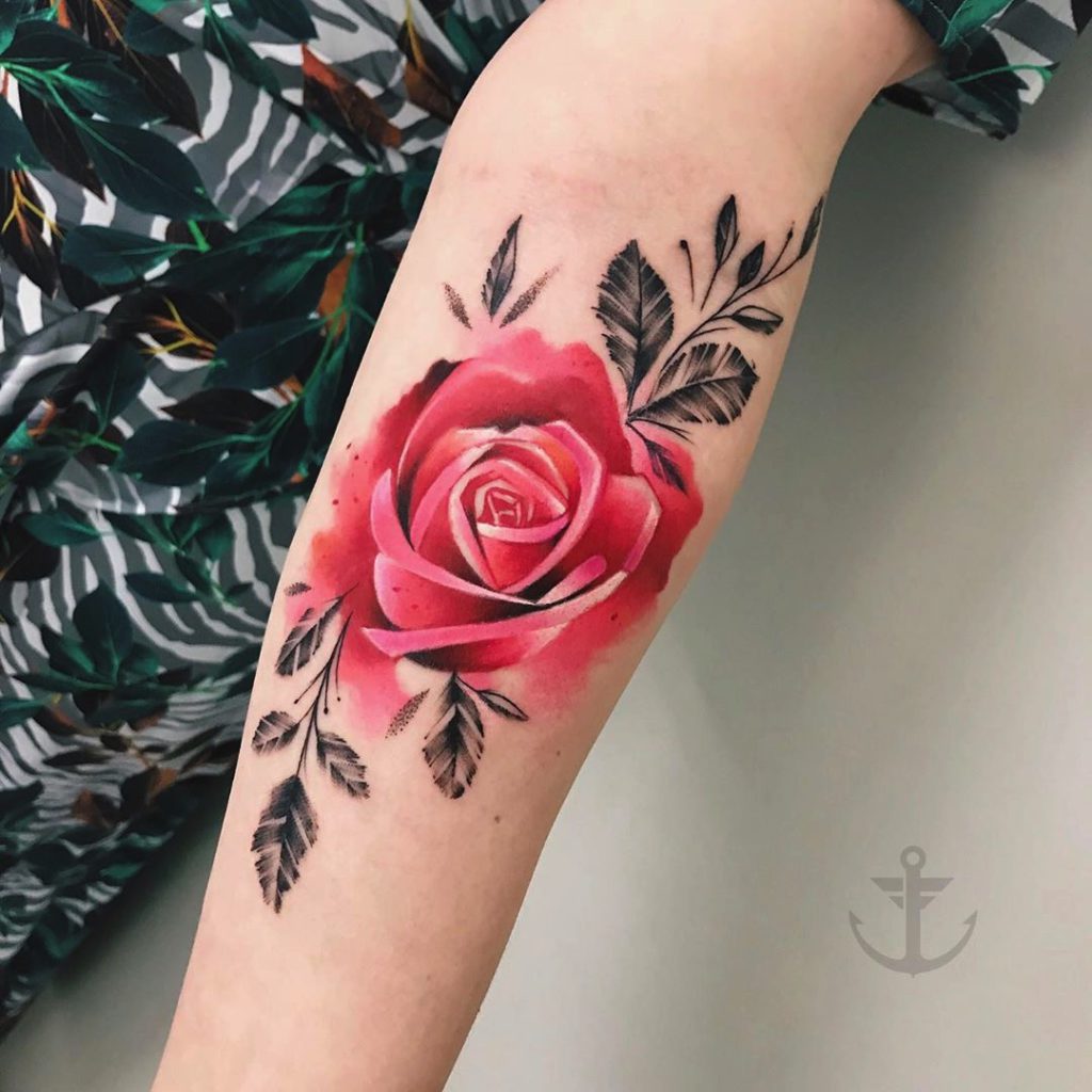 Featured image of post Desenho Tatuagem Rosa Flor As tatuagens de flores est o em alta nos mais diversos estilos