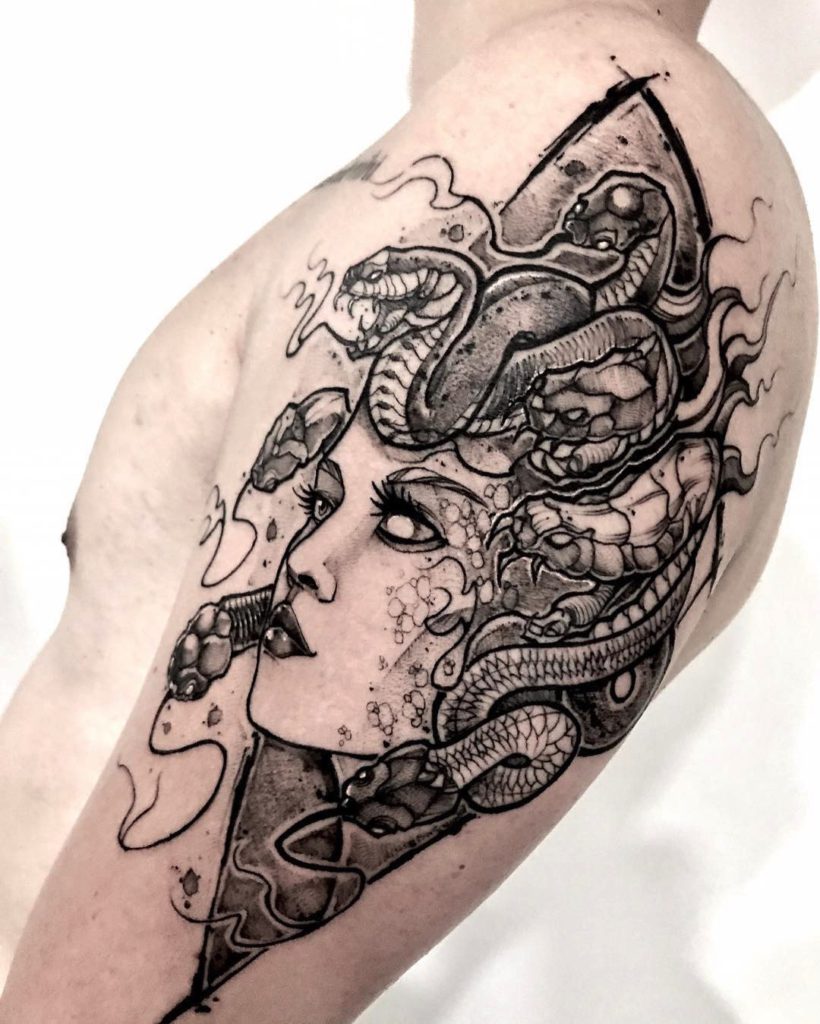 Tatuagem de medusa: Significado e inspirações - Blog Tattoo2me