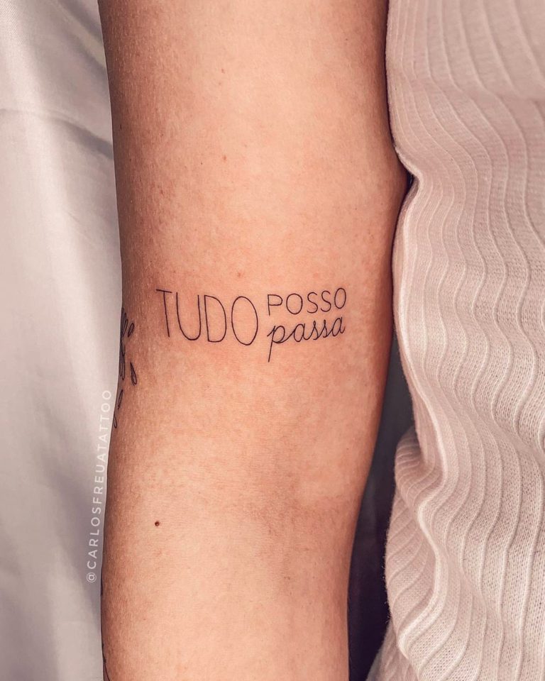 As tatuagens de frases de maior sucesso em 2020 - Blog Tattoo2me