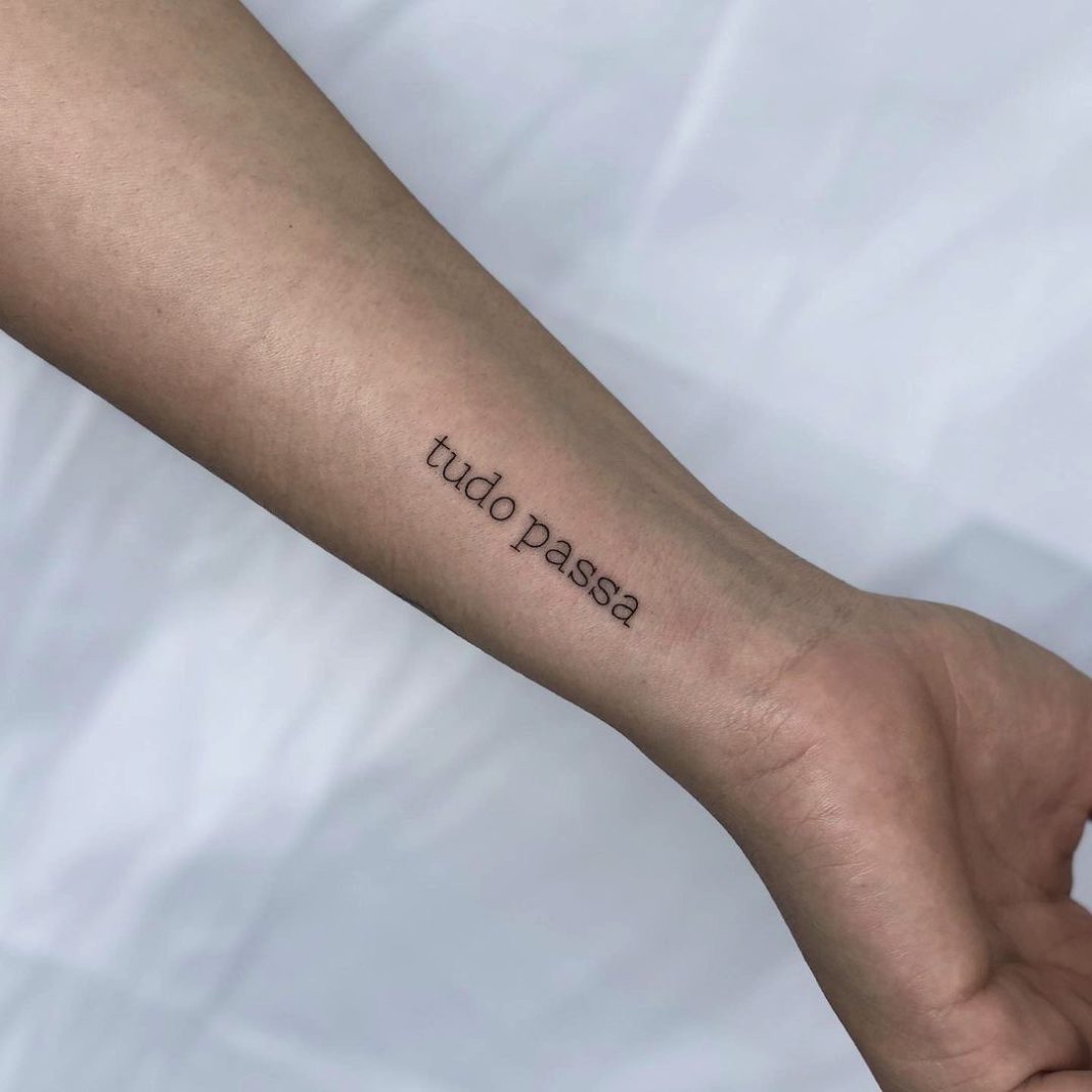 As Tatuagens De Frases De Maior Sucesso Em 2020 Blog Tattoo2me