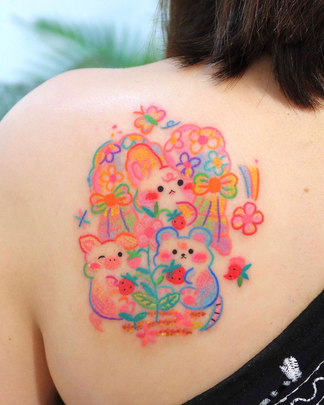 Crayon Tattoo conheça o novo estilo de tatuagens que parecem feitas